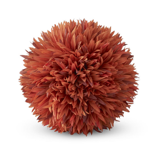 Bola de Allium naranja de 5 pulgadas