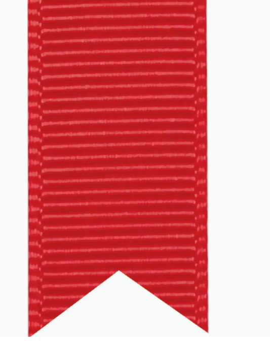 Ribbon Grosgrain 5/8 in (Red)