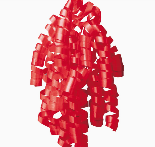 Lazo rizado (rojo)