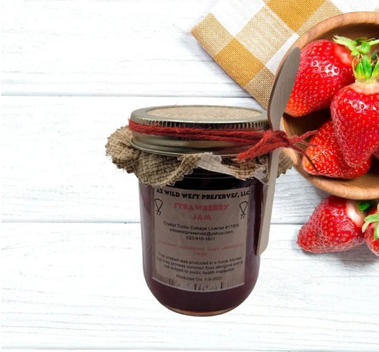 Mermelada de fresa casera