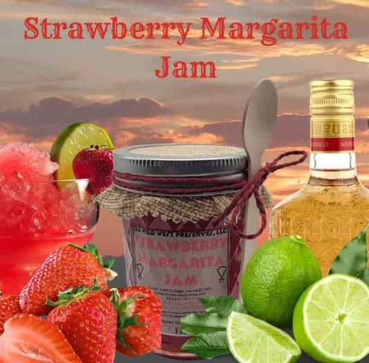 Homemade Strawberry Margarita Jam
