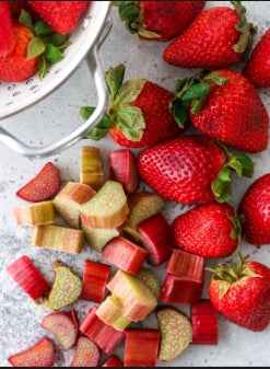 Homemade Strawberry Rhubarb Jam