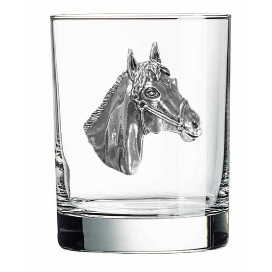 Silver Horse Head double Old fashioned
