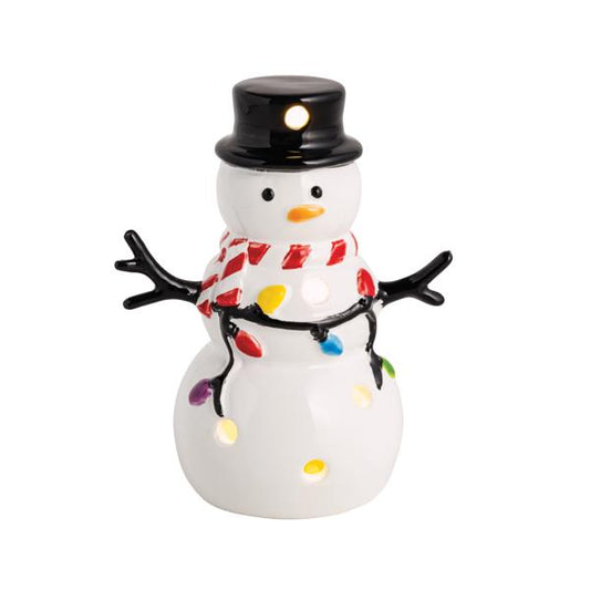 Snowman Light-Up Sitter
