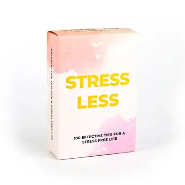Stress Less Cards-100 Effective Tips for a Stress-Free Life