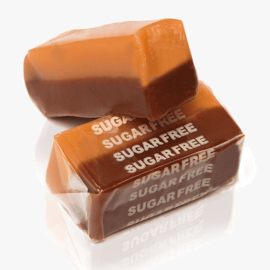 Sugar Free Chocolate Vanilla Caramels