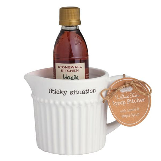 Gourmet Syrup Pitcher Gift Set