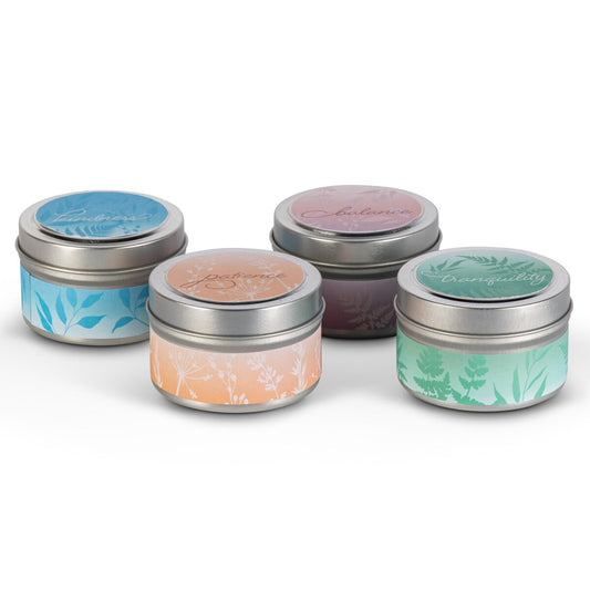 Velas en caja de hojalata - Surtido de aromas