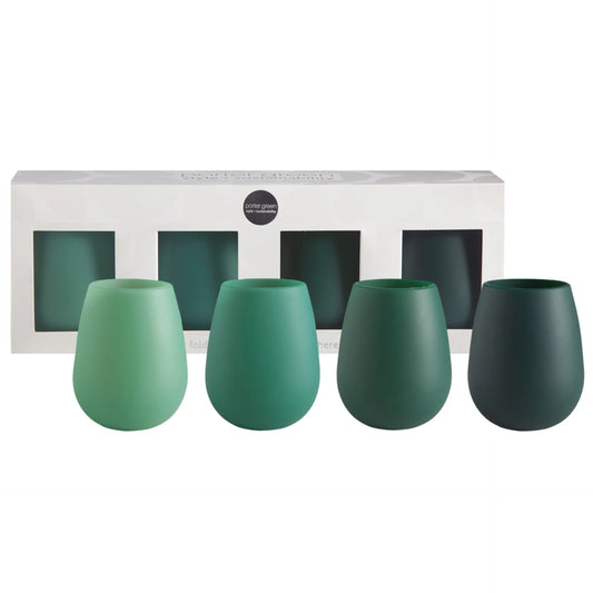 Unbreakable Silicone Tumblers-Misletoe