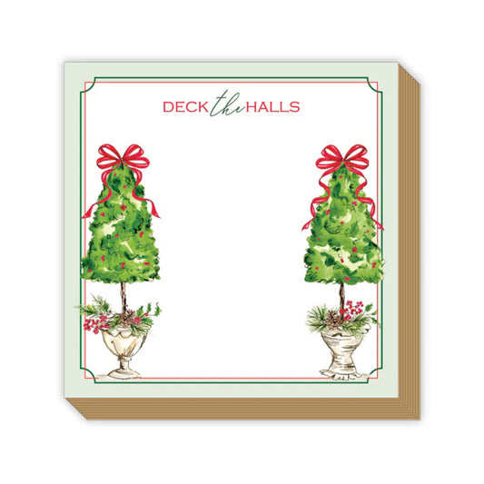 Mini Luxe Notepad-Deck the Halls