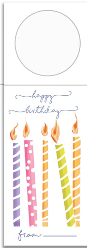 Wine Tag Candles