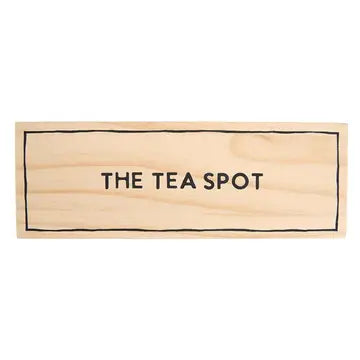 Wood Tea Bag Storage Box