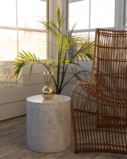 Neva Gold Metallic Vase for Everlasting Candles