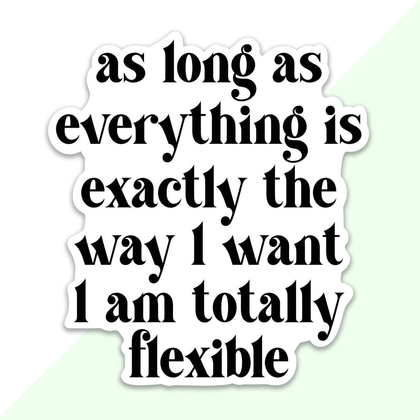 Pegatina Frog Beary - Soy totalmente flexible