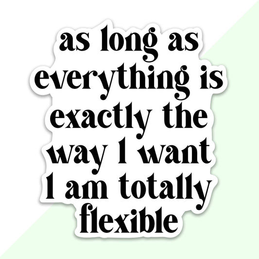 Pegatina Frog Beary - Soy totalmente flexible
