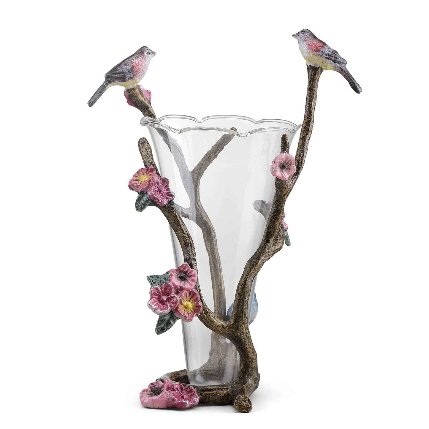 Birds and Blooms Budvase Holde