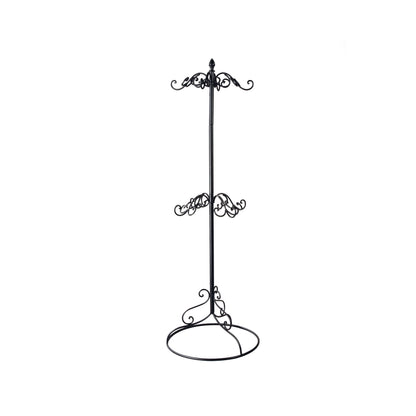 2 Tier Black Metal Display Tree