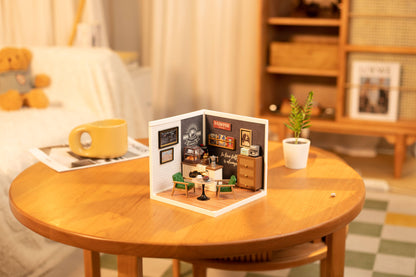 Hands Craft - DIY Miniature House Kit: Breezy Time Cafe