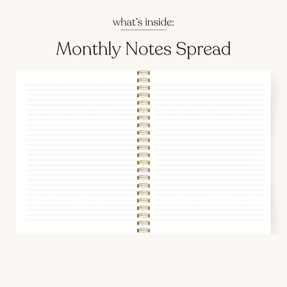Elyse Breanne Design - Pressed Floral Undated Planner