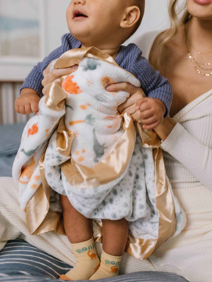 Reversible Baby Blanket Roarsome