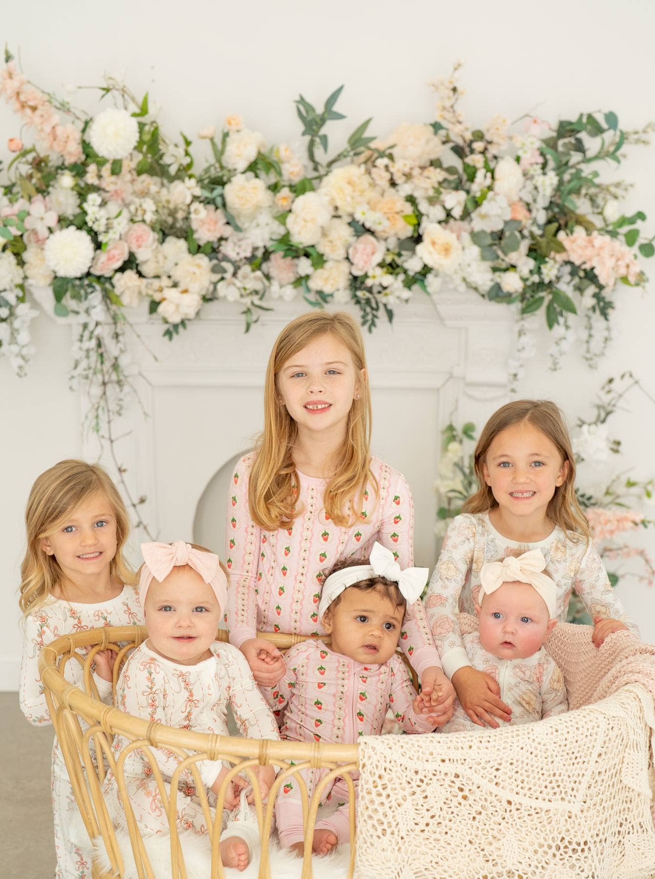 Strawberry Stripe | Two-Piece Kids Bamboo Pajama Set