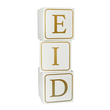 Eid' Gold Foiled Blocks
