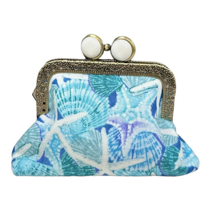 Mini Clutch Coin Purse - Sea Glass