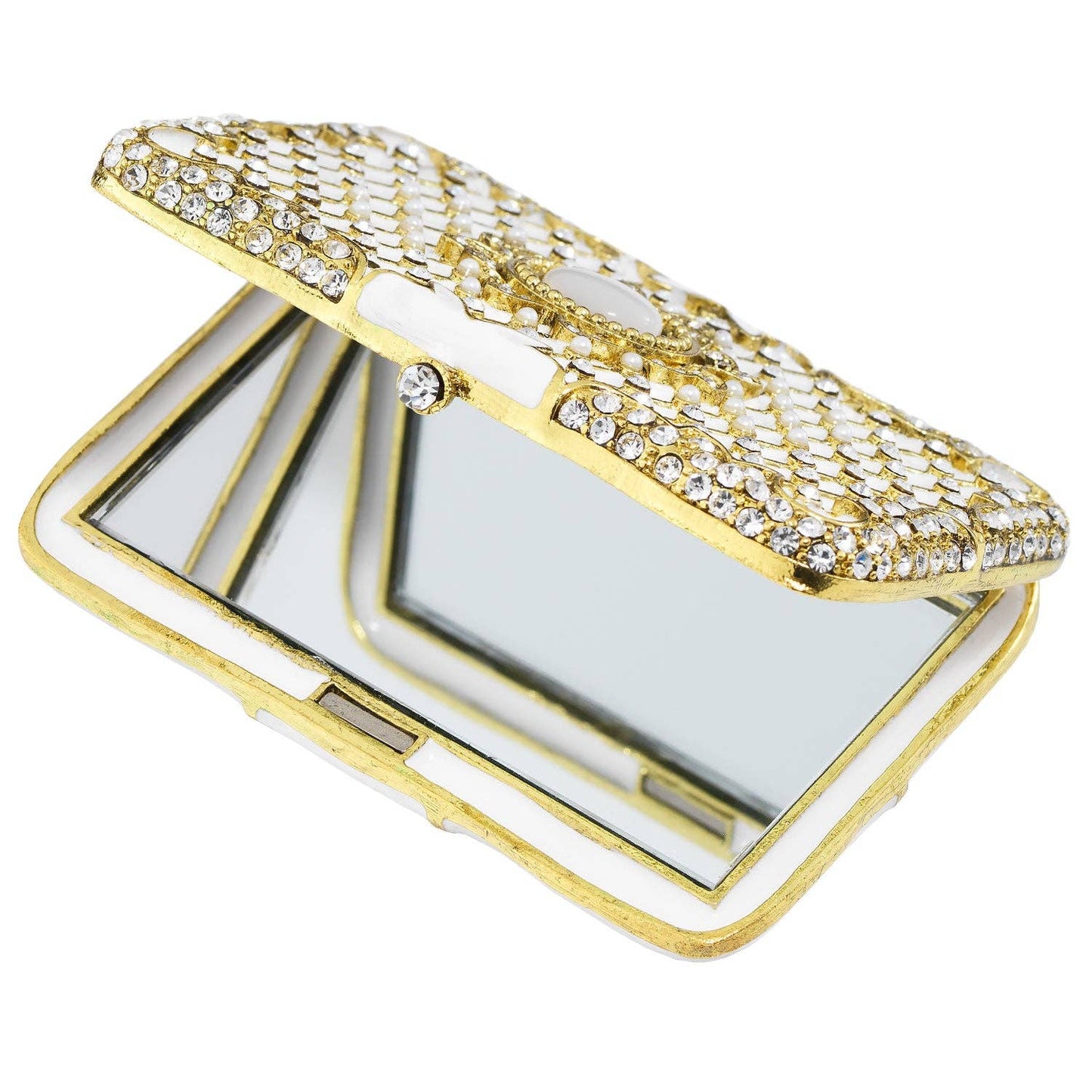 Imperial Compact | Gold Compact | Enameled Compact |