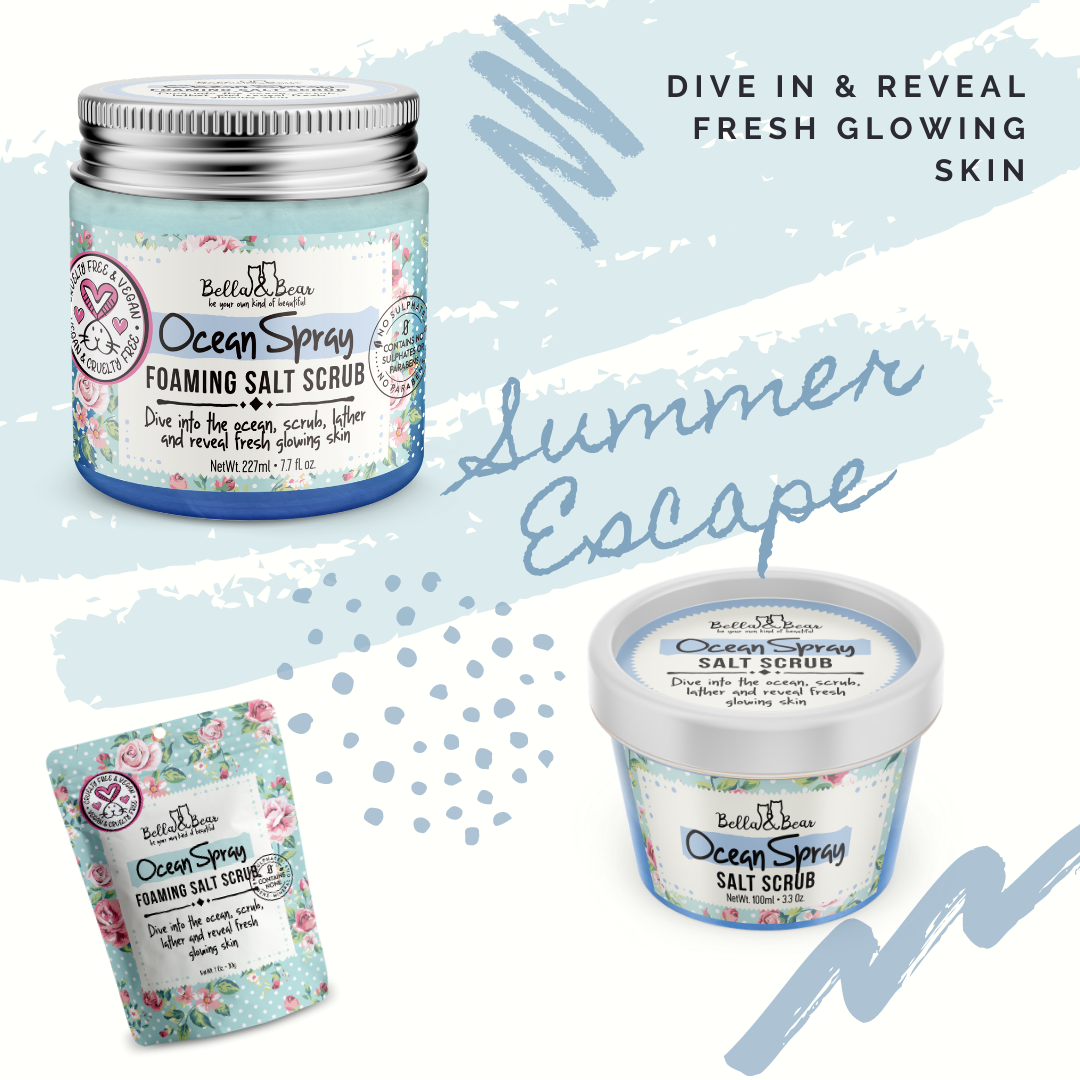 Ocean Spray Salt Body Scrub | Exfoliator | 6.7oz