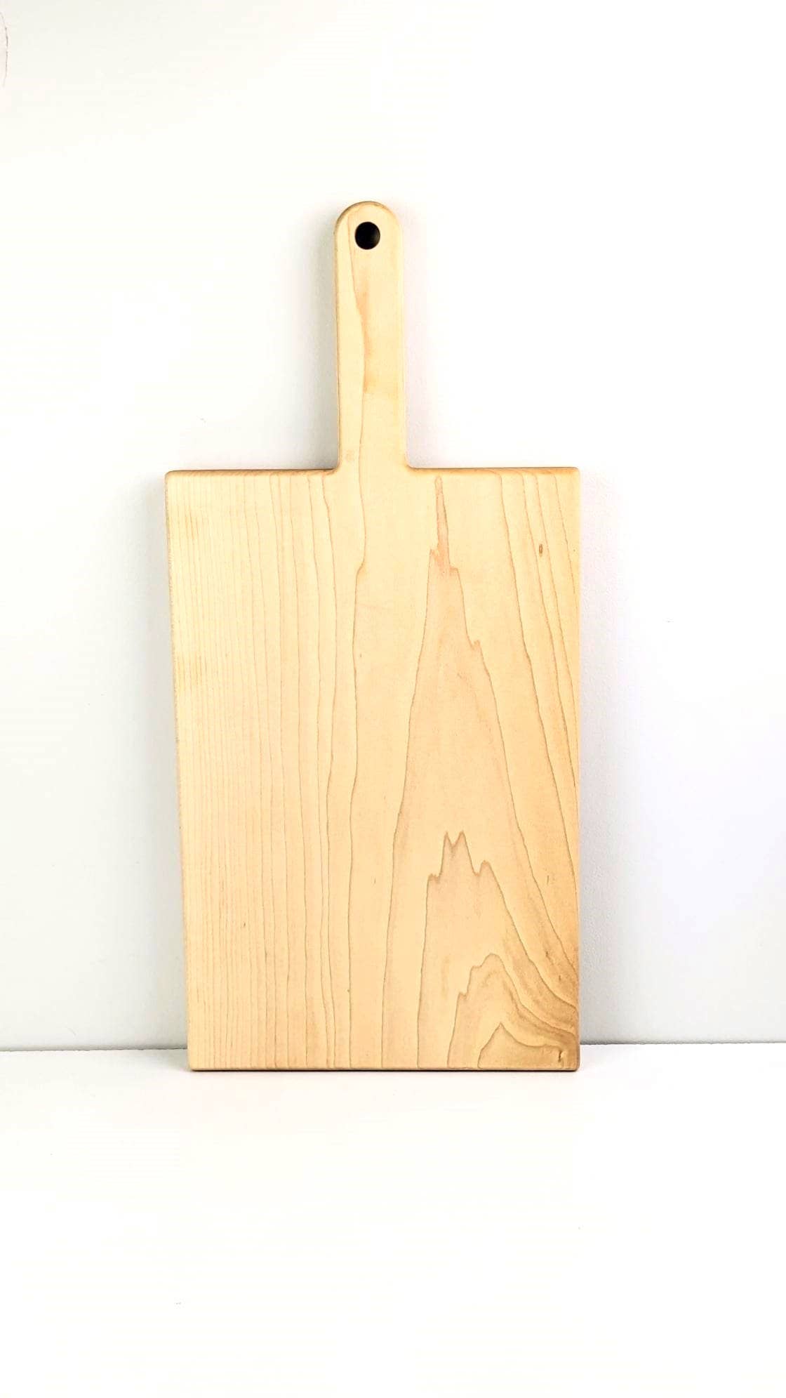 Wooden Charcuterie Board With Handle-Rectangular