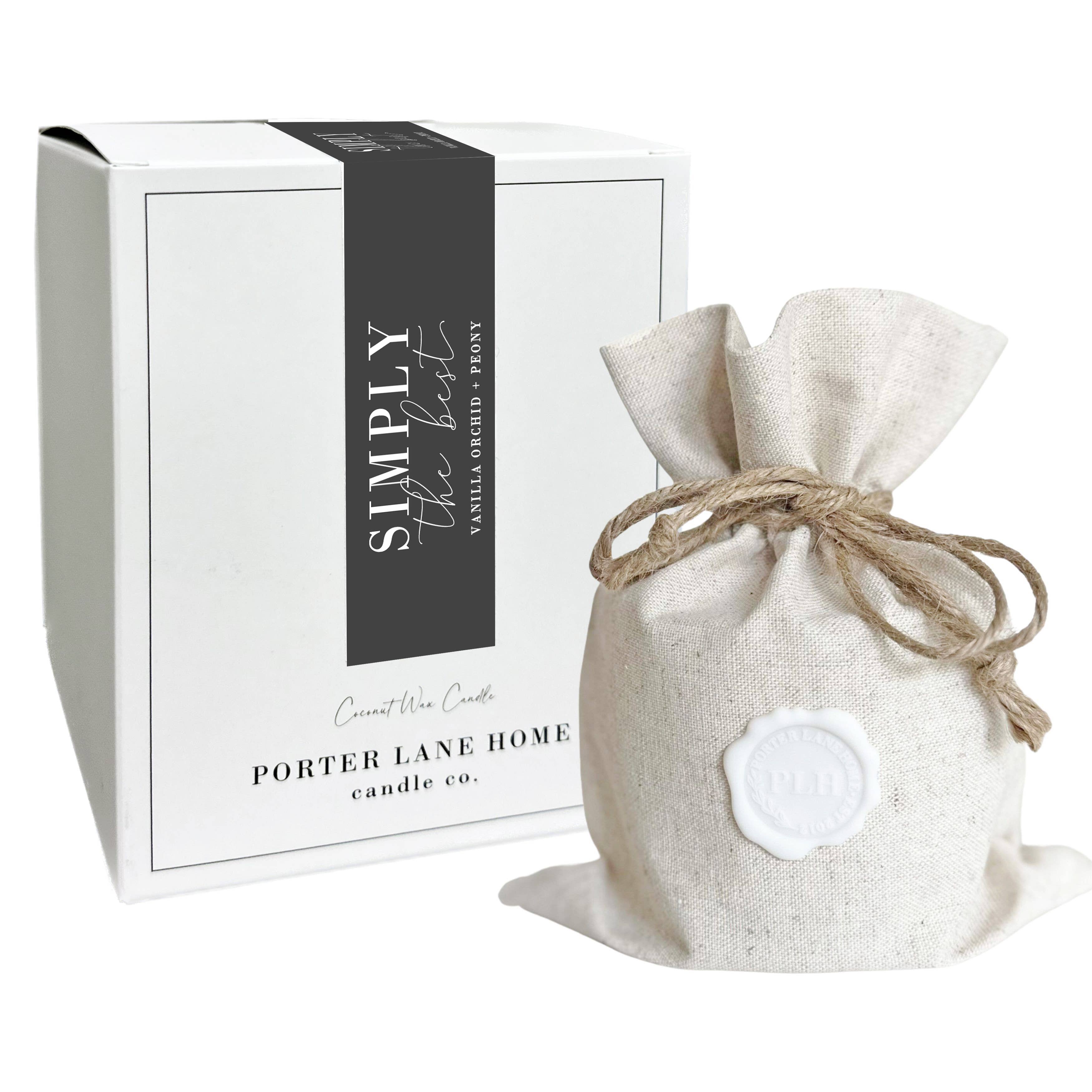 SIMPLY THE BEST Vanilla Orchid + Peony Candle