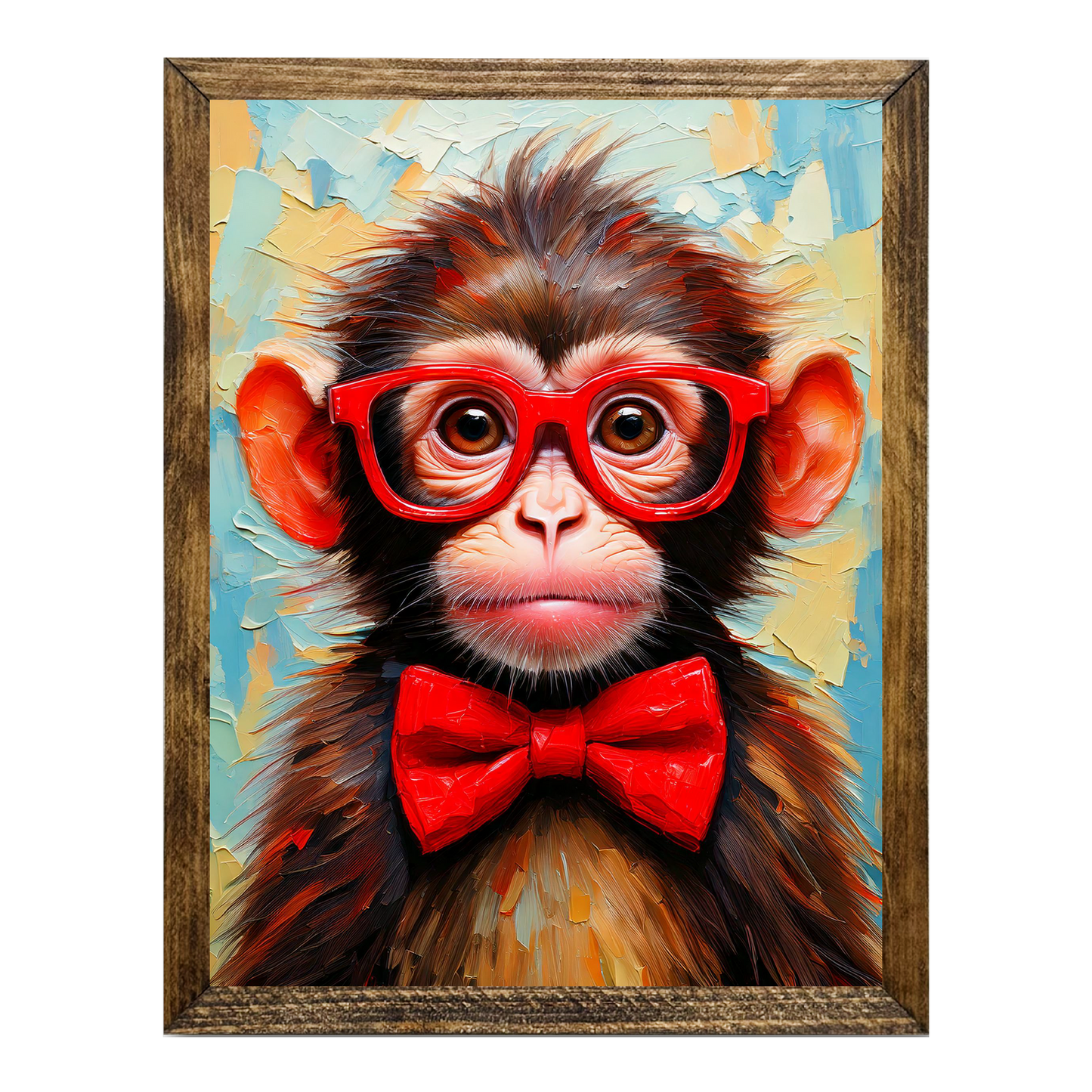 ANIMALS WITH GLASSES BABY- MONKEY