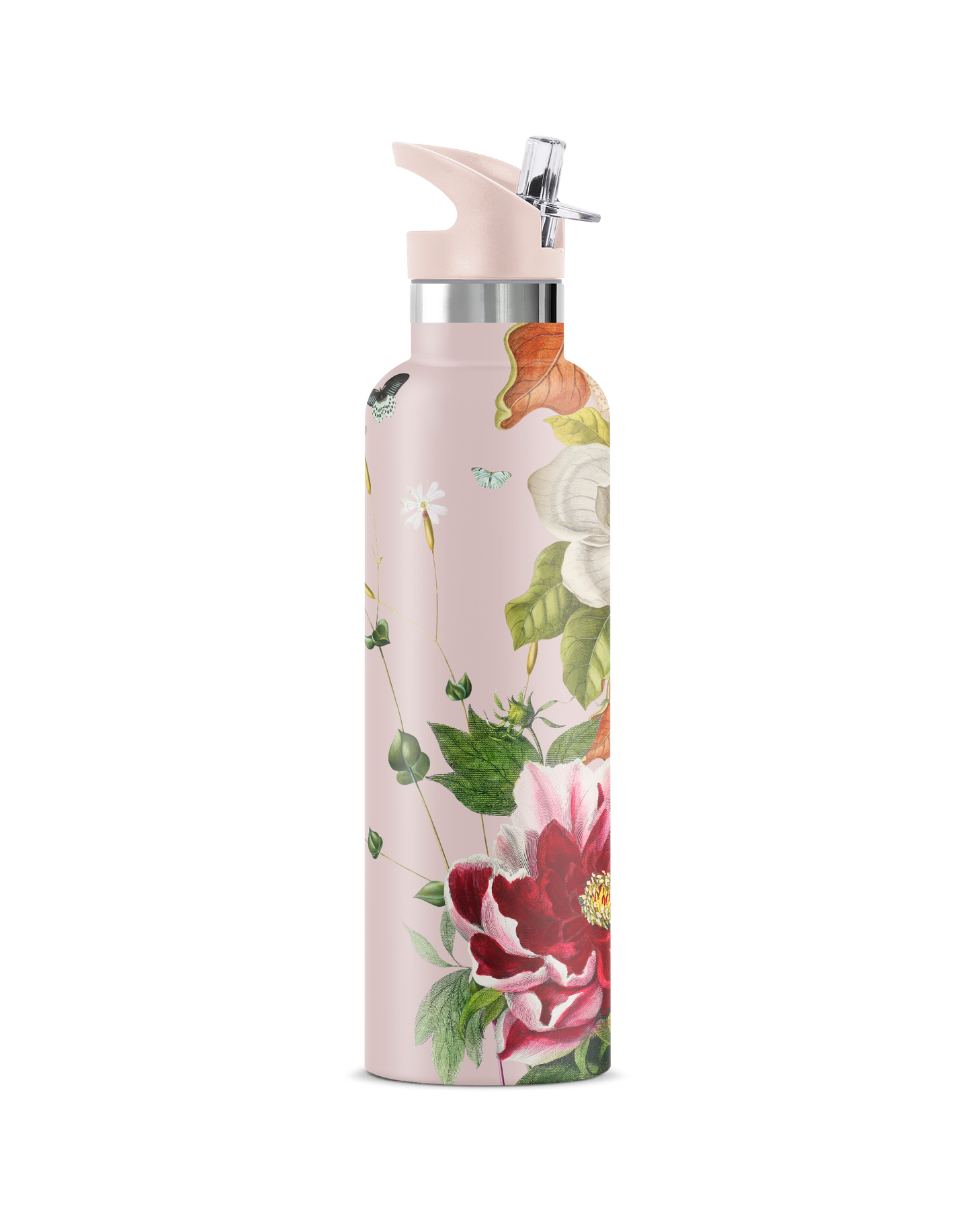 Botanica – Vintage Floral Insulated Water Bottle | 25oz