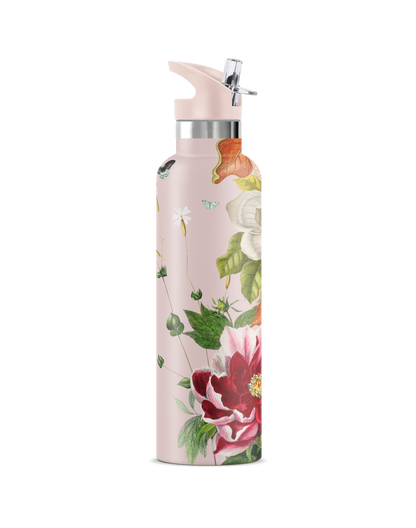 Botanica – Vintage Floral Insulated Water Bottle | 25oz