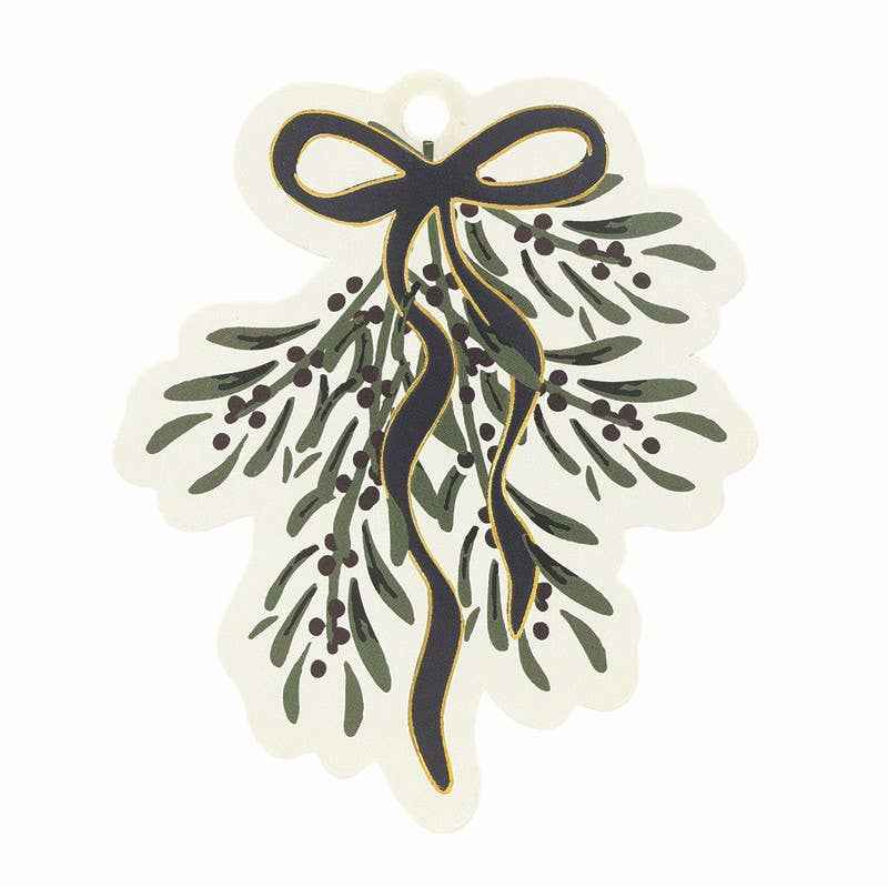 Gift Tag Book - Lilac Christmas