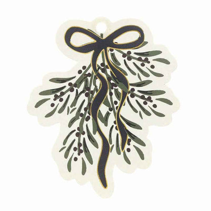 Gift Tag Book - Lilac Christmas