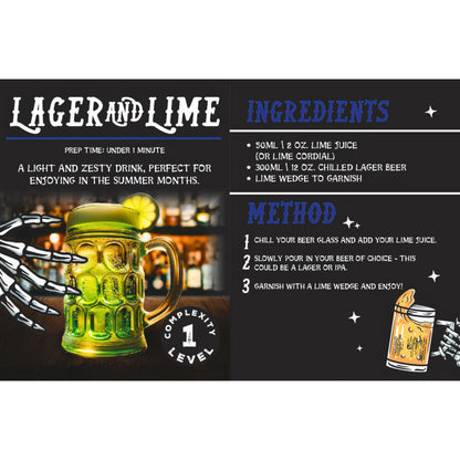 Cocktails For Real Men Gift Book - Novelty Mens Gifts