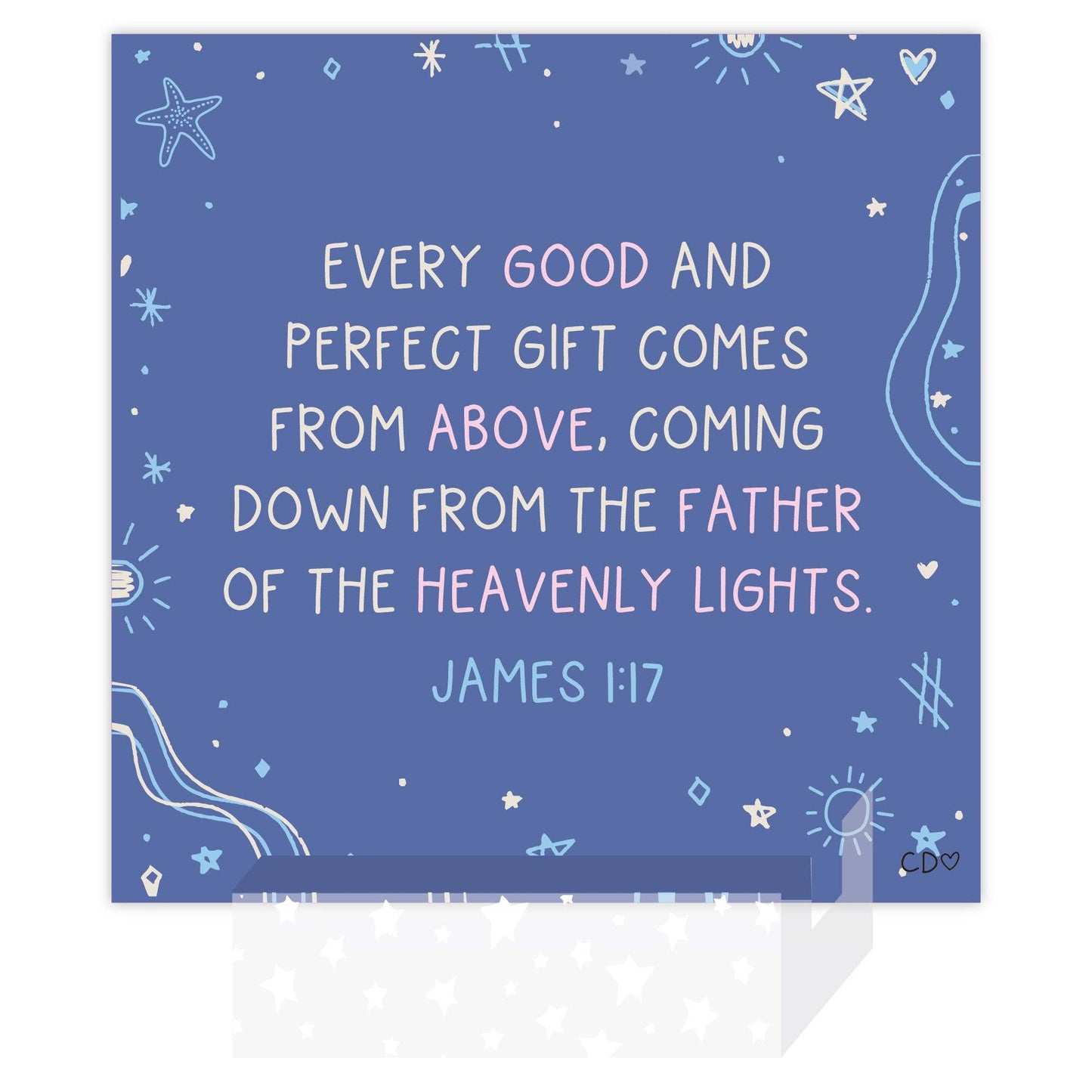 Verses for the Beach – Bible Verse Card