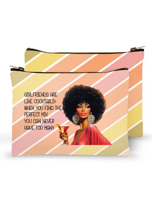 Bolsa con cremallera -Las novias son como los cócteles