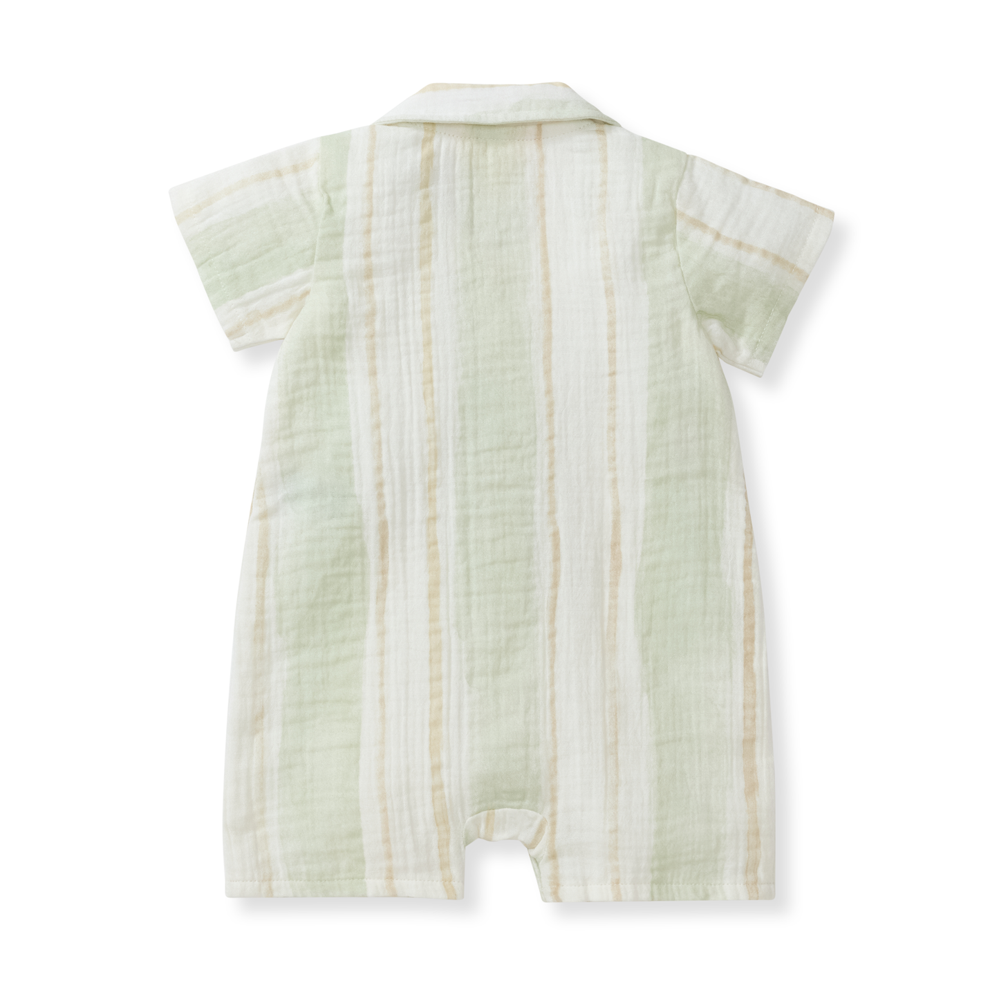 Pacific Stripe Baby Boy Romper: 18M