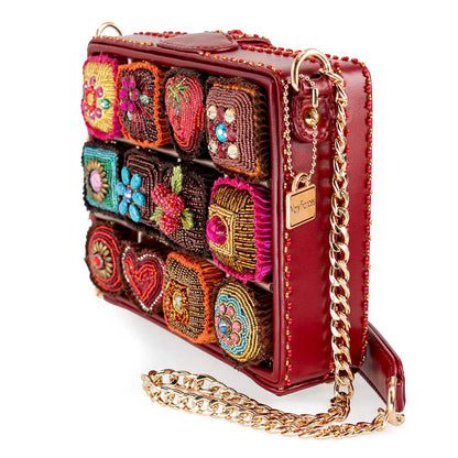 Sweet Indulgence Beaded Candy Crossbody Shoulder Handbag