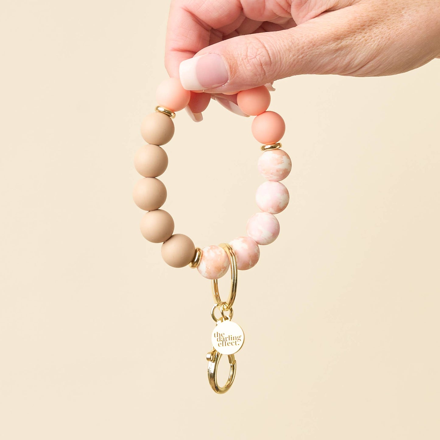 Hands-Free Keychain Wristlet-Boho Beauty