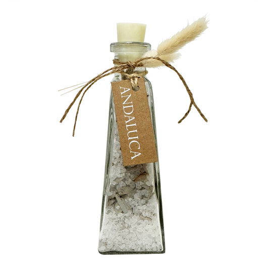 Sales de baño de salvia blanca