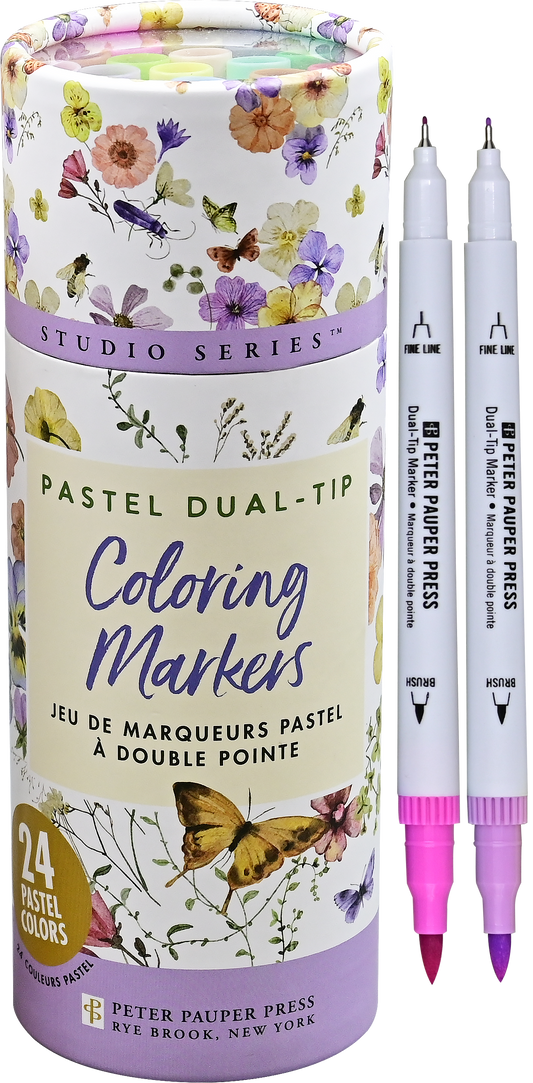 Tip Pastel Markers (Set of 24)
