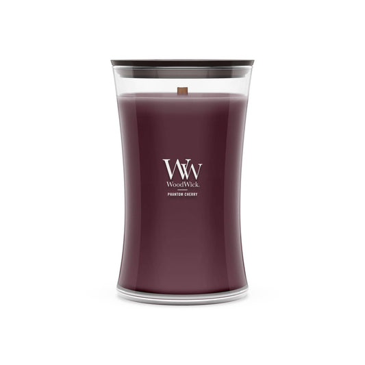 Phantom Cherry Large Hourglass Candle, 21.5 oz