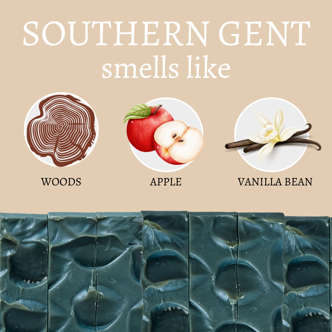 Southern Gent Vegan Handmade Bar Soap For Men - 4oz
