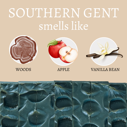 Southern Gent Vegan Handmade Bar Soap For Men - 4oz