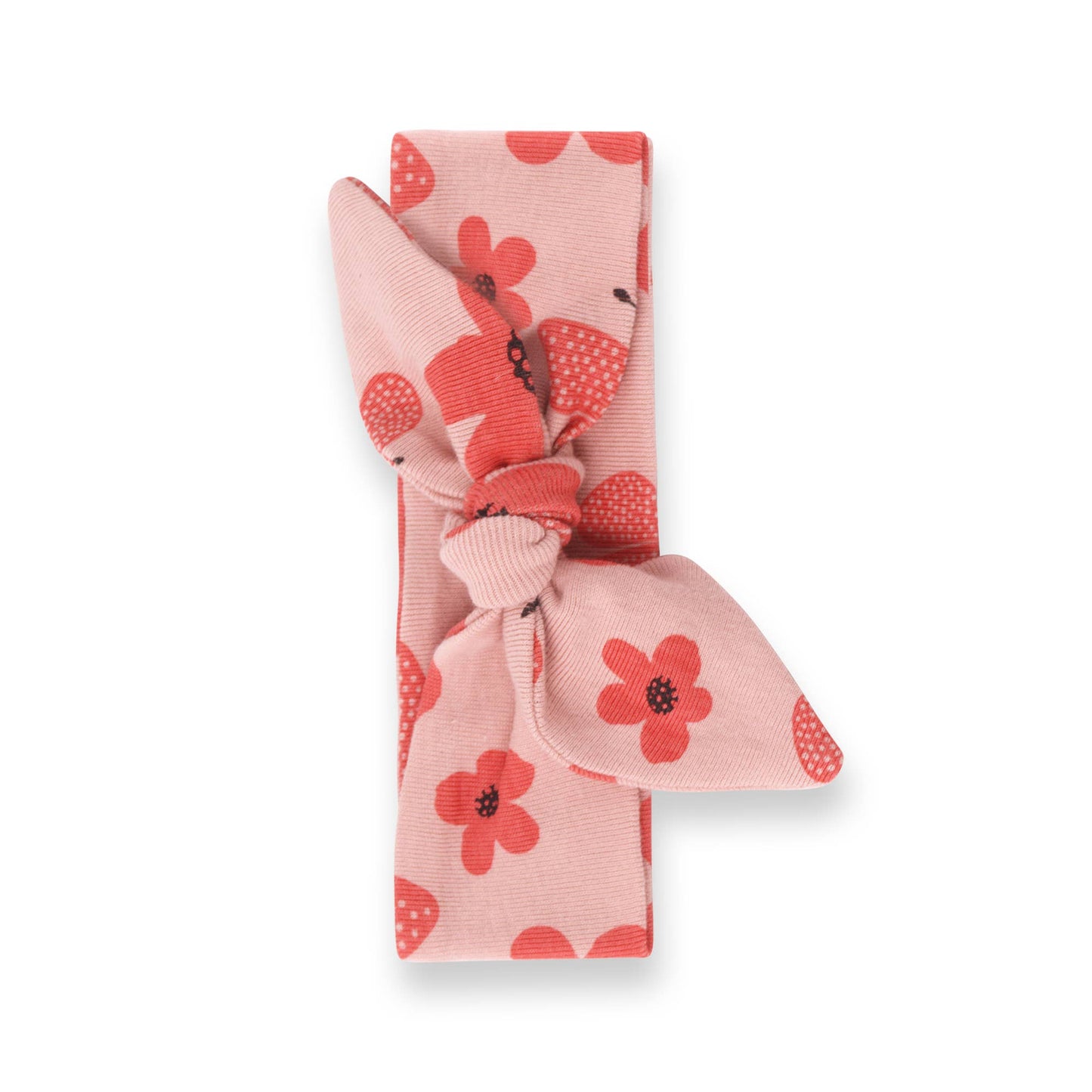 Soft Cotton Baby Girl Headbands – Adjustable One Size: Pinstripes
