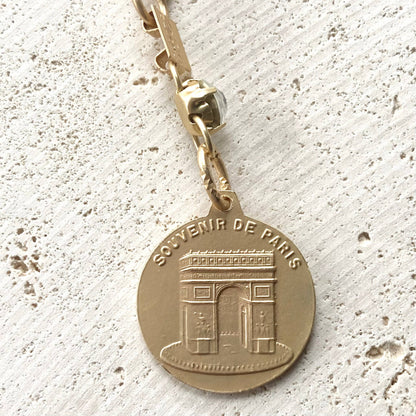 Paris France Eiffel Tower necklace