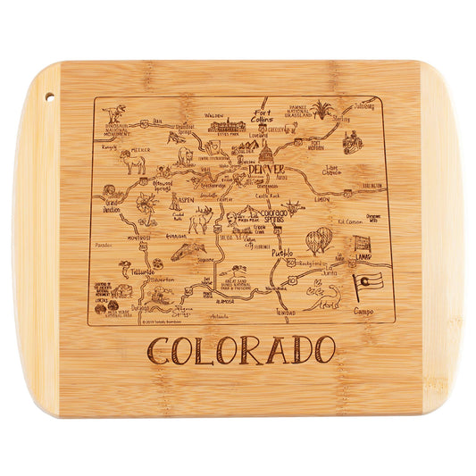 A Slice of Life Colorado Cutting & Charcuterie Board
